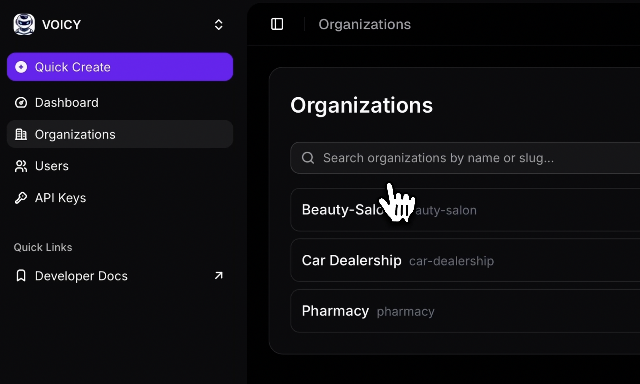 Organizations